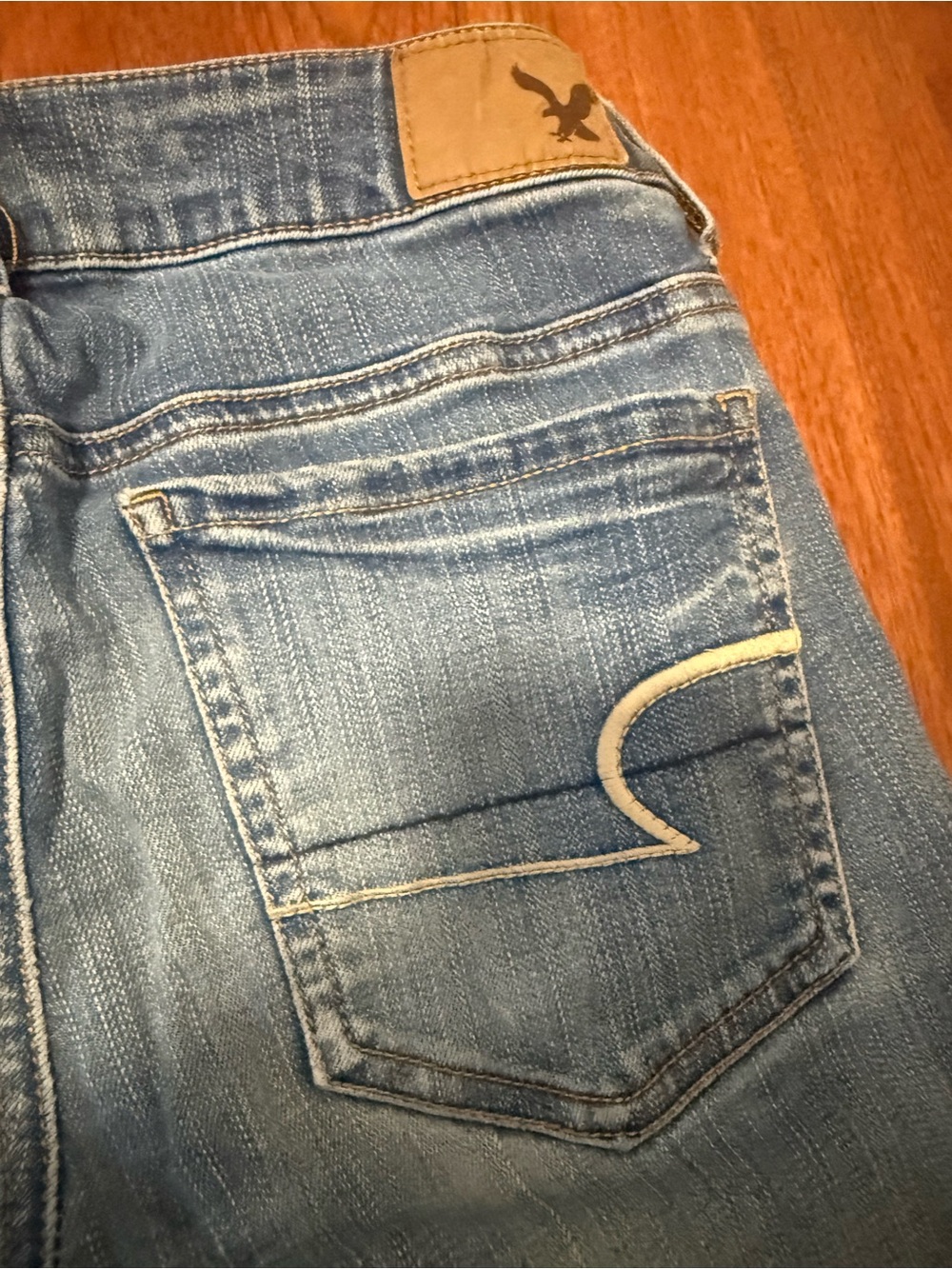 Women’s Blue Skinny Jeans - Classic Mid Wash - Picture 2 of 4